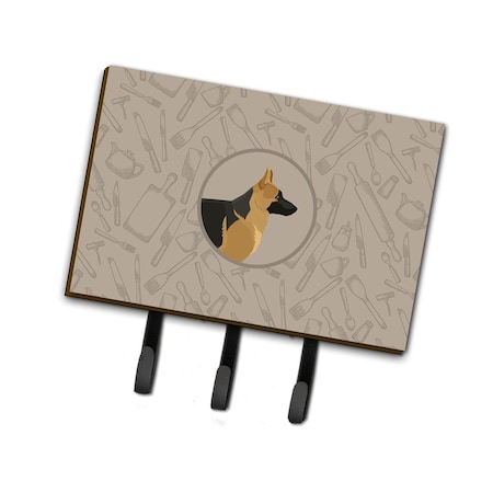 Carolines Treasures German Shepherd in the Kitchen Leash or Key Holder CK2187TH68